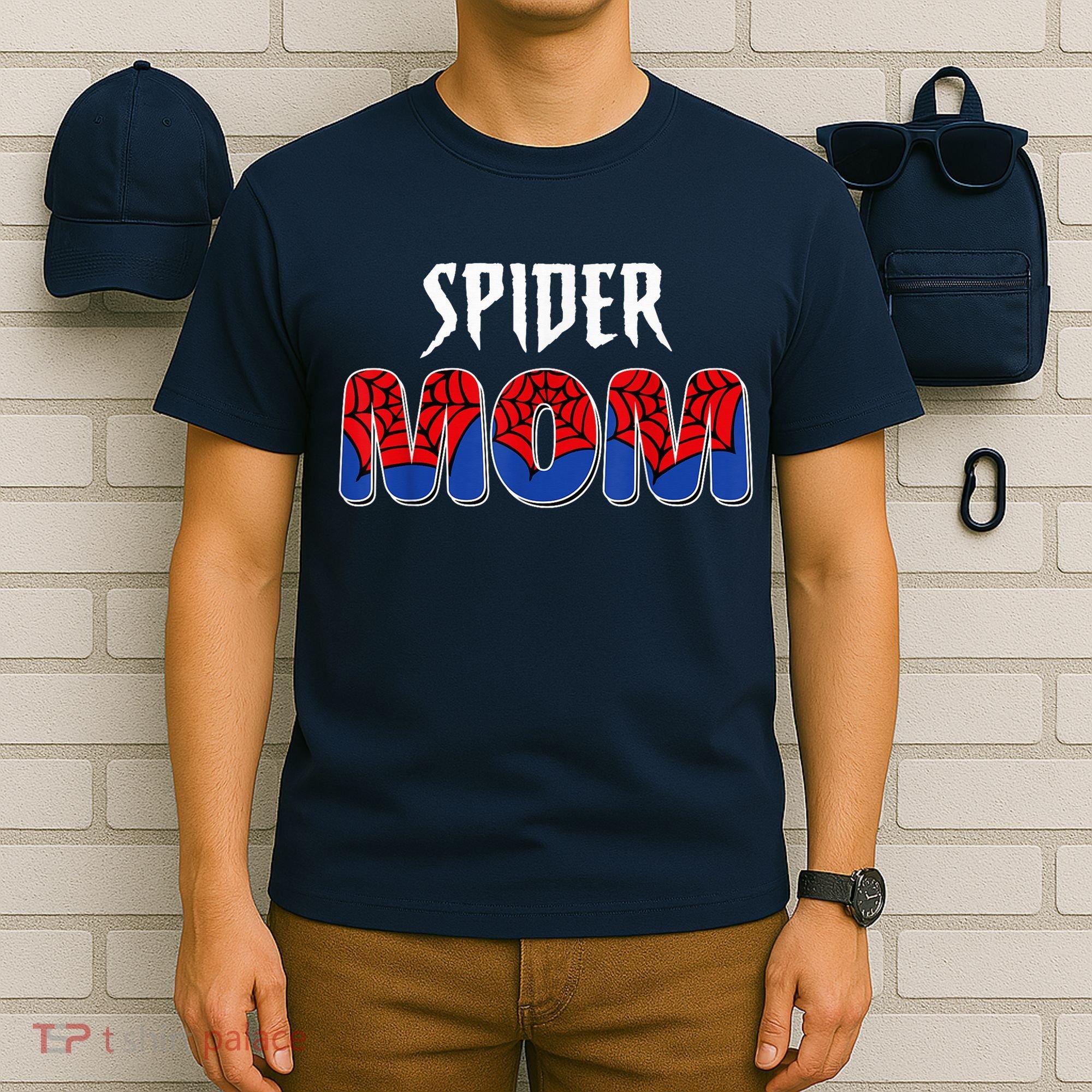 Funny Spider Mom For W.O.M.E.N. .G.I.R.L.S Love Funny Spider Mom T-Shirt
