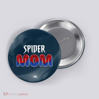 Funny Spider Mom For W.O.M.E.N. .G.I.R.L.S Love Funny Spider Mom Button