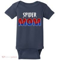 Funny Spider Mom For W.O.M.E.N. .G.I.R.L.S Love Funny Spider Mom Baby Bodysuit thumb 0
