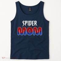 Funny Spider Mom For W.O.M.E.N. .G.I.R.L.S Love Funny Spider Mom Tank Top thumb 2