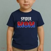 Funny Spider Mom For W.O.M.E.N. .G.I.R.L.S Love Funny Spider Mom Toddler T-Shirt thumb 2