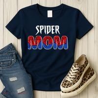 Funny Spider Mom For W.O.M.E.N. .G.I.R.L.S Love Funny Spider Mom Women's T-Shirt thumb 3