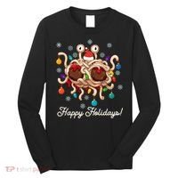 Flying Spaghetti Monster Fsm Christmas Happy Holidays Long Sleeve Shirt thumb 0