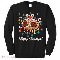 Flying Spaghetti Monster Fsm Christmas Happy Holidays Sweatshirt thumb 0