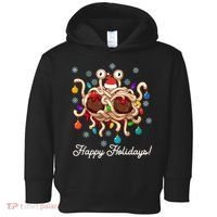Flying Spaghetti Monster Fsm Christmas Happy Holidays Toddler Hoodie thumb 0