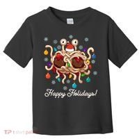 Flying Spaghetti Monster Fsm Christmas Happy Holidays Toddler T-Shirt thumb 0