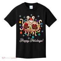 Flying Spaghetti Monster Fsm Christmas Happy Holidays Kids T-Shirt thumb 0
