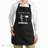Funny Skeleton Music Teacher ILl Wait Until ItS Quiet Apron thumb 2