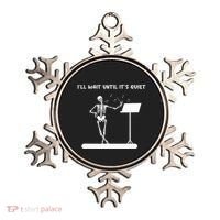 Funny Skeleton Music Teacher ILl Wait Until ItS Quiet Ornament thumb 0