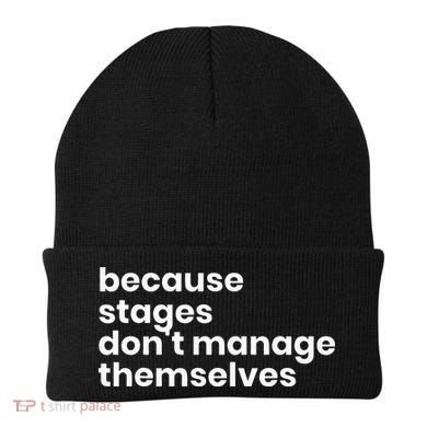 Funny Stage Manager Cool Unique Gift Beanie
