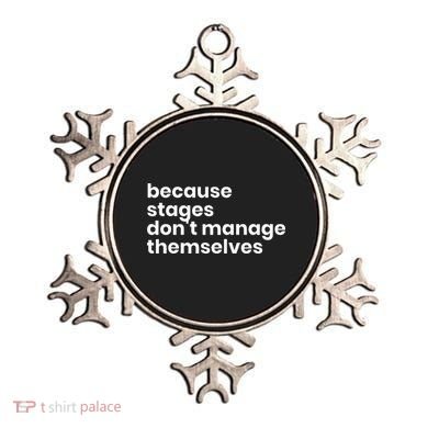 Funny Stage Manager Cool Unique Gift Ornament