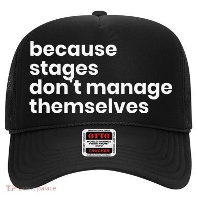 Funny Stage Manager Cool Unique Gift Hat