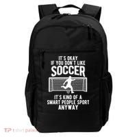 Funny Soccer Meme Smart People Sport  Backpack thumb 0