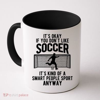 Funny Soccer Meme Smart People Sport  Coffee Mug