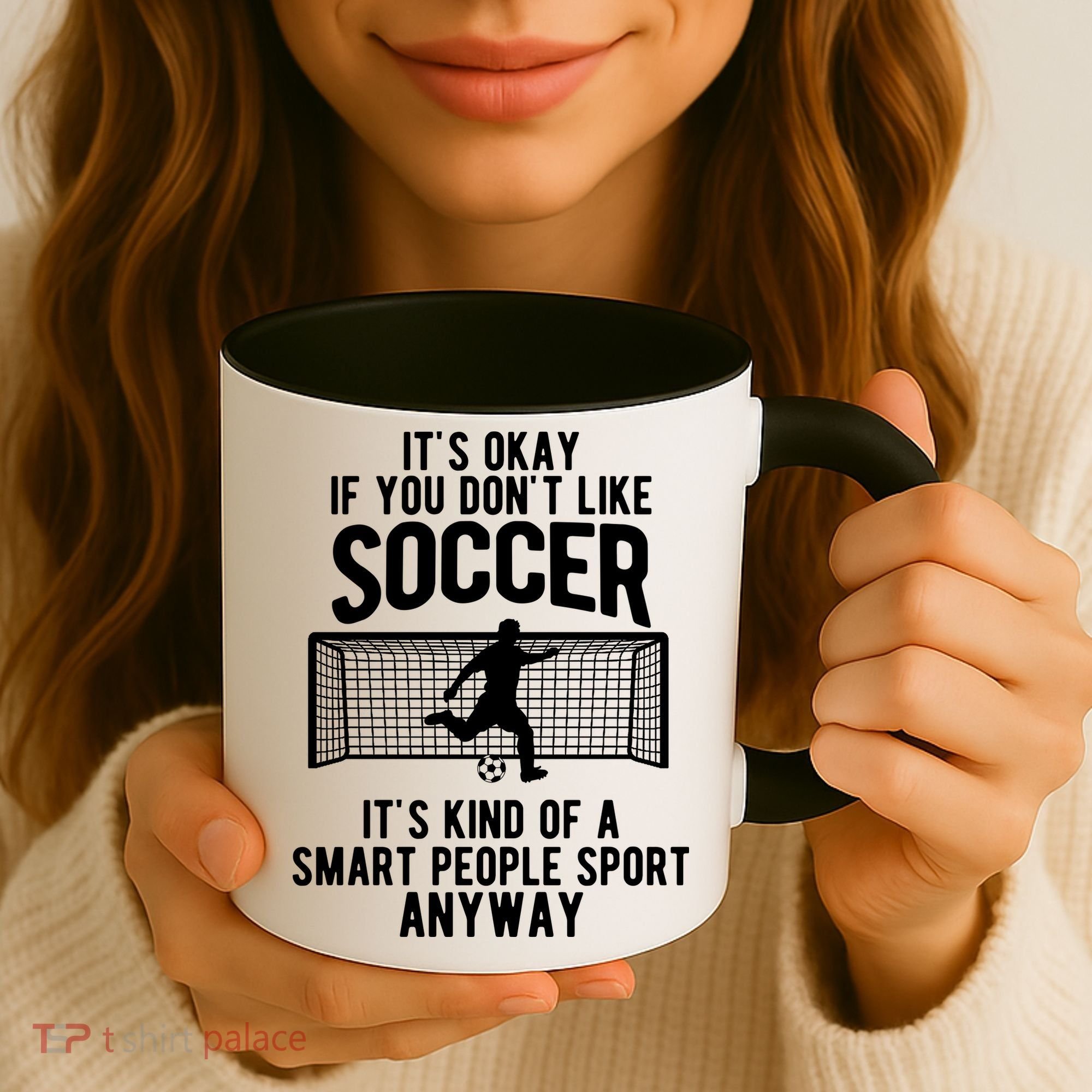 Funny Soccer Meme Smart People Sport  Coffee Mug
