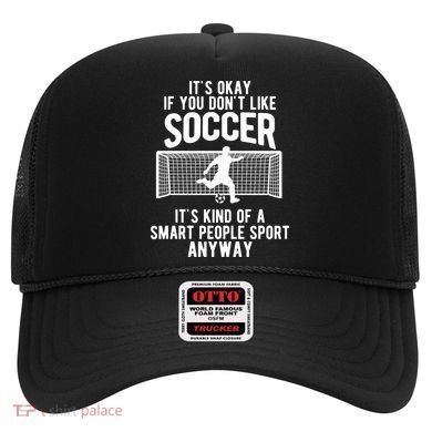 Funny Soccer Meme Smart People Sport  Hat