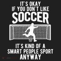 Funny Soccer Meme Smart People Sport  Hat thumb 2