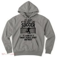 Funny Soccer Meme Smart People Sport  Hoodie thumb 0