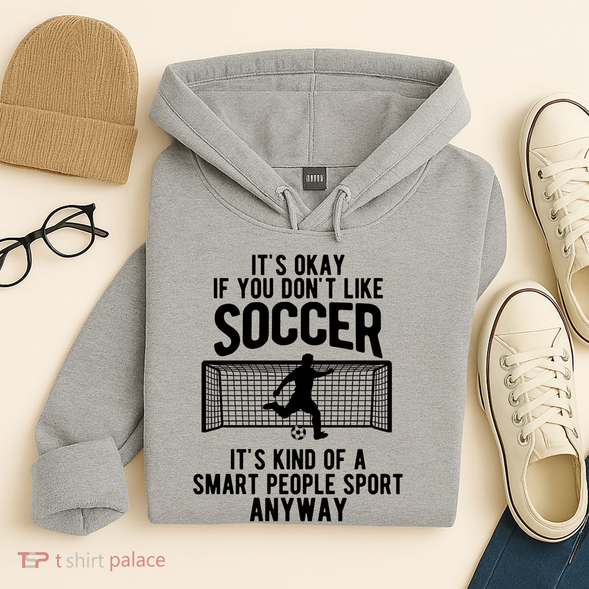 Funny Soccer Meme Smart People Sport  Hoodie