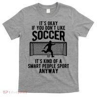 Funny Soccer Meme Smart People Sport  T-Shirt thumb 0