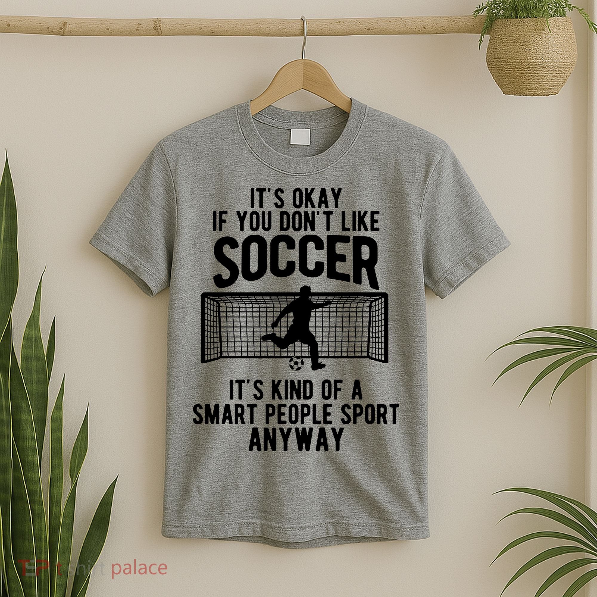 Funny Soccer Meme Smart People Sport  T-Shirt