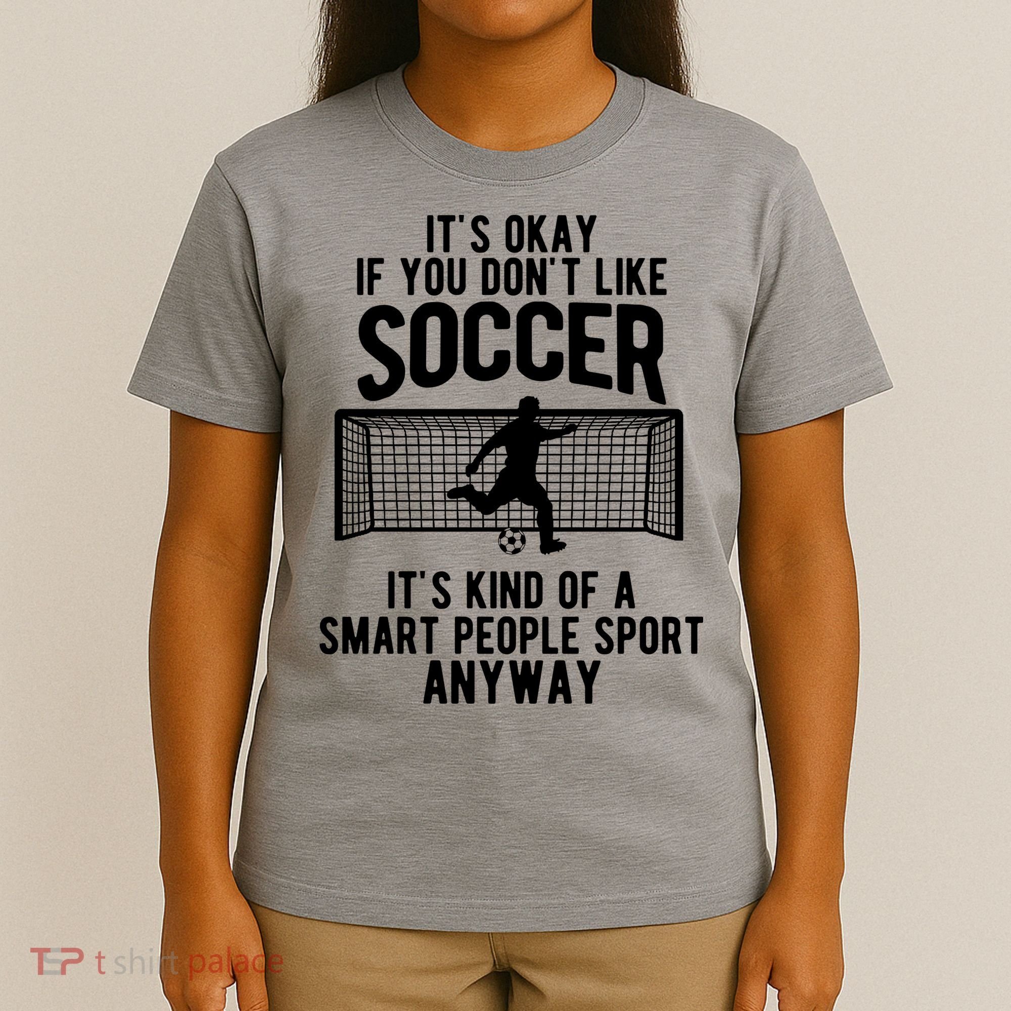 Funny Soccer Meme Smart People Sport  T-Shirt