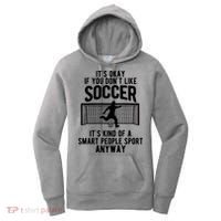 Funny Soccer Meme Smart People Sport  Women's Hoodie thumb 0