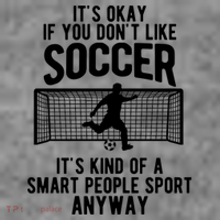 Funny Soccer Meme Smart People Sport  Tank Top thumb 6