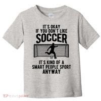 Funny Soccer Meme Smart People Sport  Toddler T-Shirt thumb 0