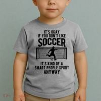 Funny Soccer Meme Smart People Sport  Toddler T-Shirt thumb 2