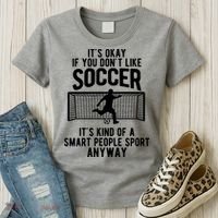 Funny Soccer Meme Smart People Sport  Women's T-Shirt thumb 3