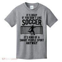 Funny Soccer Meme Smart People Sport  Kids T-Shirt thumb 0