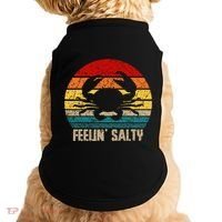 Feelin Salty Maryland Crab Sunset Graphic Doggie Tank thumb 0