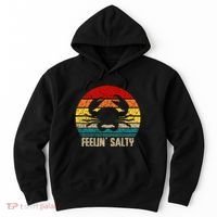 Feelin Salty Maryland Crab Sunset Graphic Hoodie thumb 0