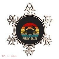 Feelin Salty Maryland Crab Sunset Graphic Ornament thumb 0