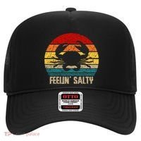 Feelin Salty Maryland Crab Sunset Graphic Hat thumb 0