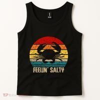 Feelin Salty Maryland Crab Sunset Graphic Tank Top thumb 2