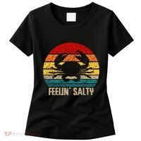Feelin Salty Maryland Crab Sunset Graphic Women's T-Shirt thumb 0