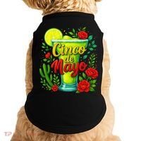 Feelin Salty Margarita Cinco De Mayo Vibes For Mexican Doggie Tank thumb 0