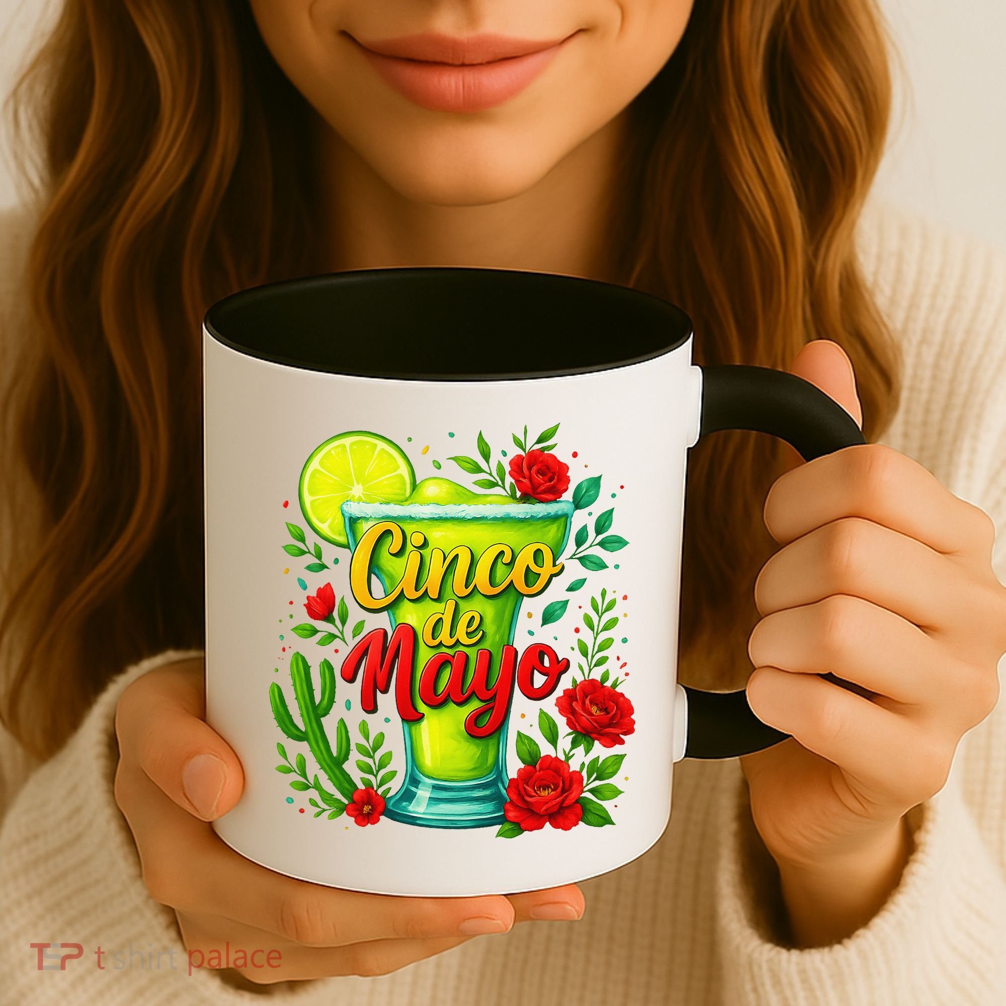 Feelin Salty Margarita Cinco De Mayo Vibes For Mexican Coffee Mug