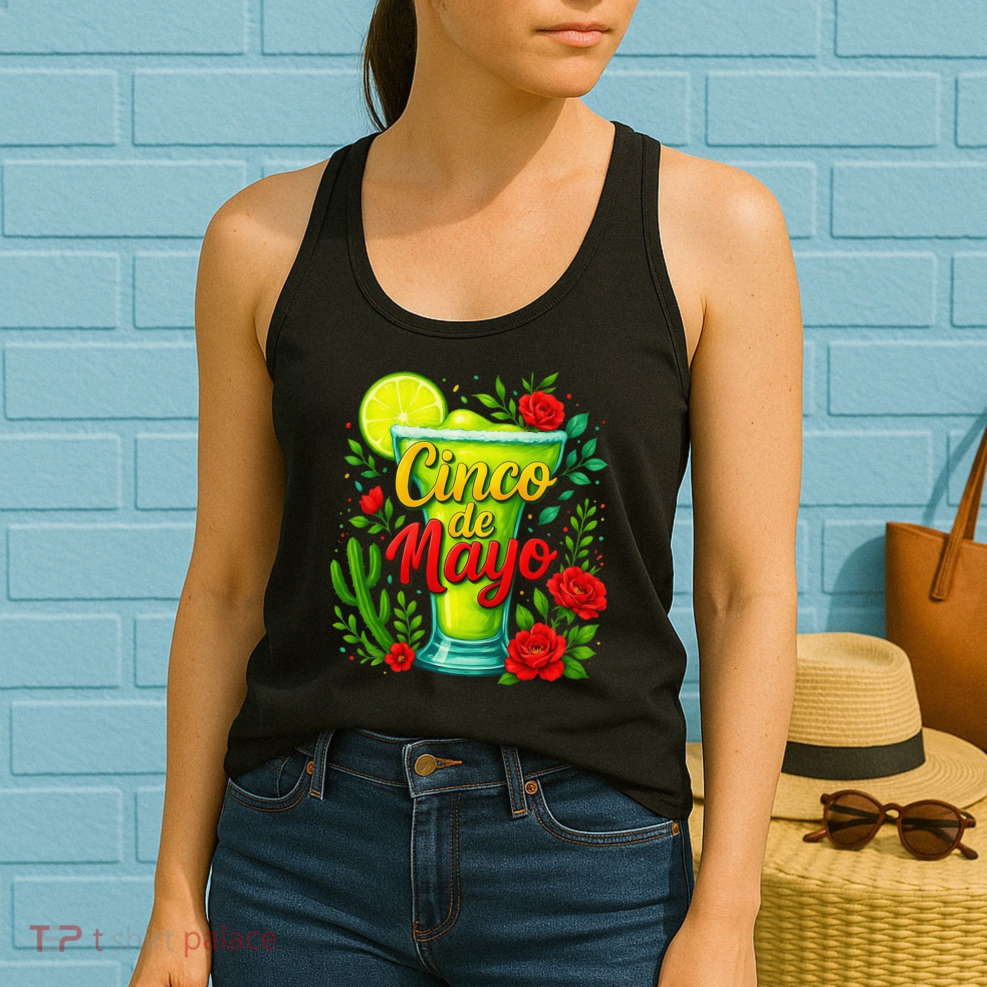 Feelin Salty Margarita Cinco De Mayo Vibes For Mexican Women's Tank Top
