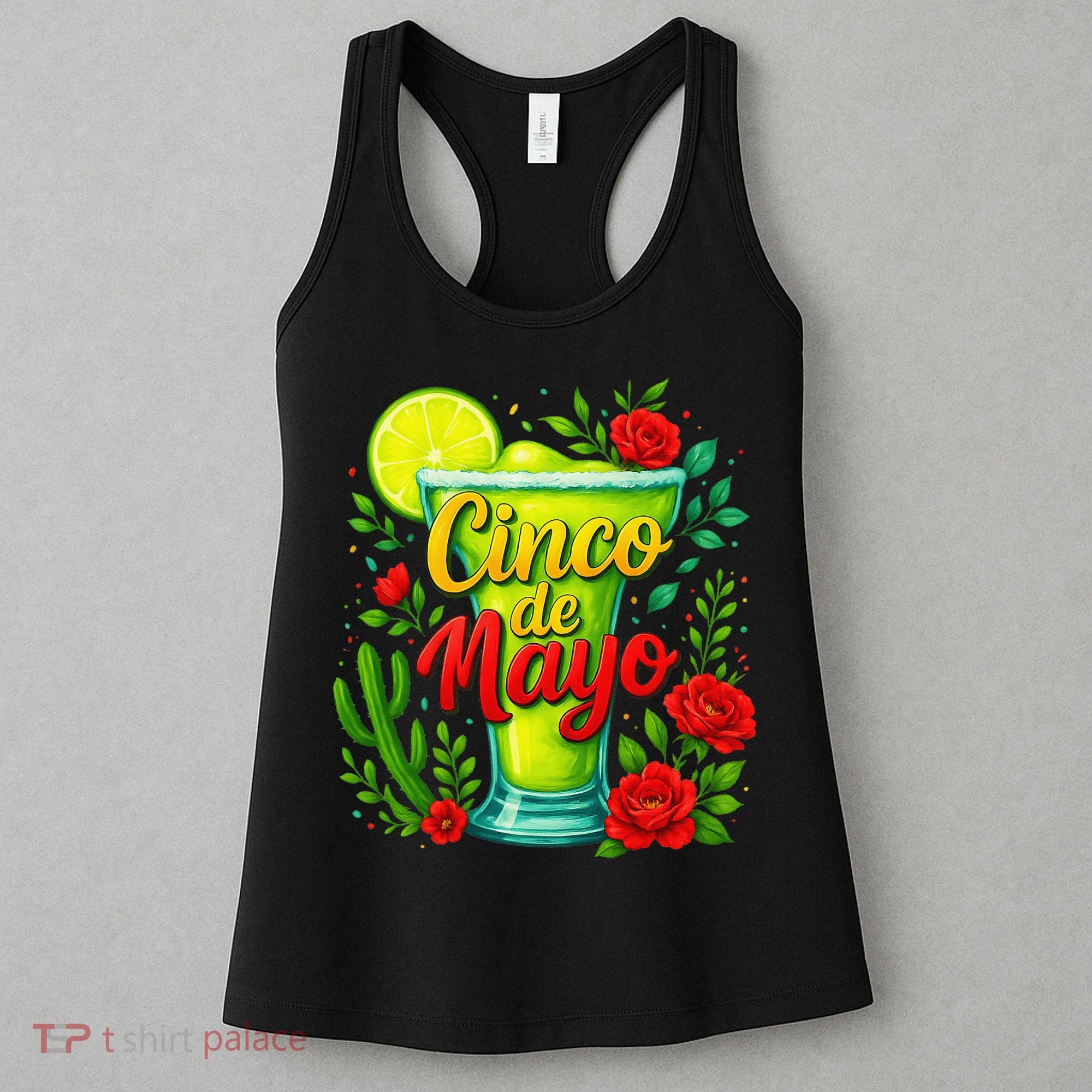 Feelin Salty Margarita Cinco De Mayo Vibes For Mexican Women's Tank Top