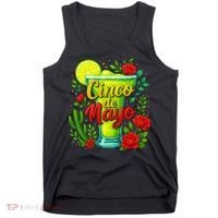 Feelin Salty Margarita Cinco De Mayo Vibes For Mexican Tank Top thumb 0