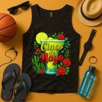 Feelin Salty Margarita Cinco De Mayo Vibes For Mexican Tank Top thumb 4