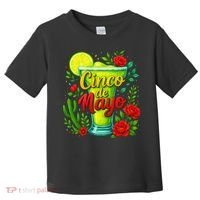 Feelin Salty Margarita Cinco De Mayo Vibes For Mexican Toddler T-Shirt thumb 0