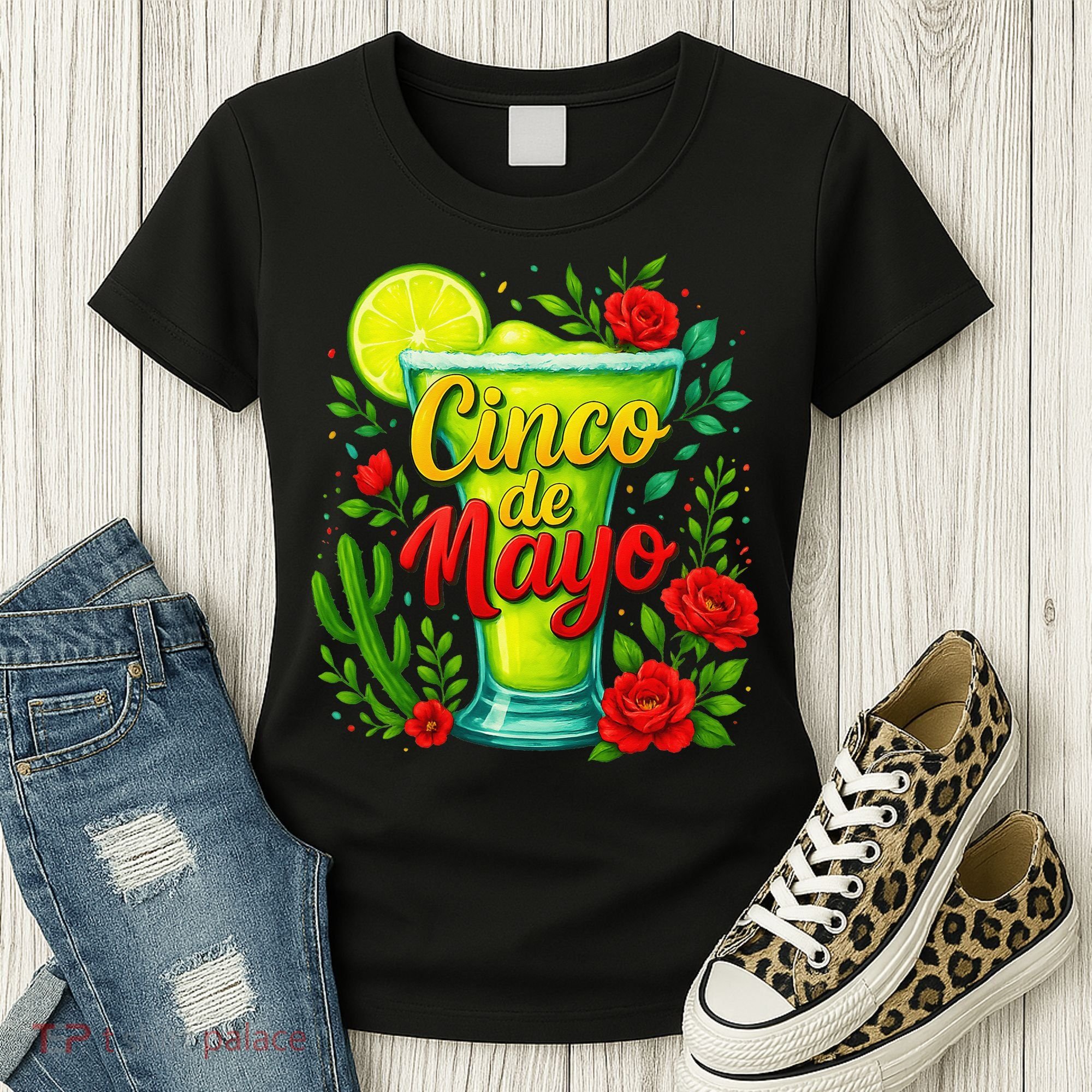 Feelin Salty Margarita Cinco De Mayo Vibes For Mexican Women's T-Shirt