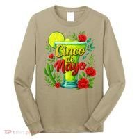 Feelin Salty Margarita Cinco De Mayo Vibes For Mexican Long Sleeve Shirt thumb 0
