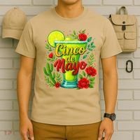 Feelin Salty Margarita Cinco De Mayo Vibes For Mexican T-Shirt thumb 6