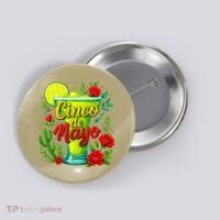 Feelin Salty Margarita Cinco De Mayo Vibes For Mexican Button thumb 0