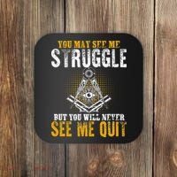 Freemason Sayings Masonry Freemasonry Masonic Freemason Coaster thumb 0